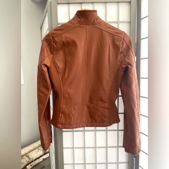 Faux Leather Jacket - Picture 2 of 9